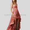 ruffled hemline boho dress manufacturer