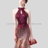 sequin ruffle dress manufacturer