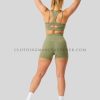 womens fitness shorts set manufacturer