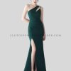 wholesale one shoulder evening dress