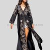 bohemian print shrug dress supplier