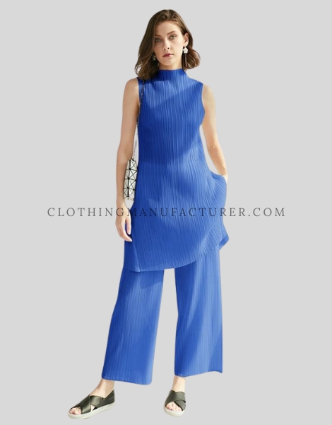 casual sleeveless co ord set supplier