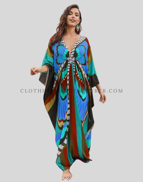 kaftan boho dress supplier