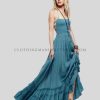 ruffled hemline boho dress supplier