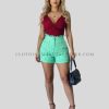 womens high waist shorts supplier