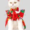 custom cats cotton clothes with detachable bow