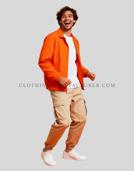 mens flap pocket cargo pants manufacturer