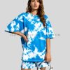 womens oversized tie dye t shirt manufacturer