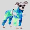 custom polar fleece four leg dogs pajama