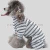 wholesale striped dogs jumpsuit