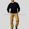 mens cotton cargo pants supplier