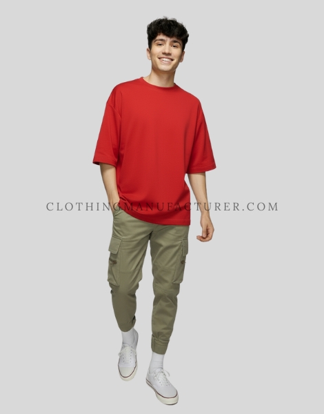 mens zipper pocket cargo pants supplier