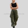 womens loose fit cargo pants supplier