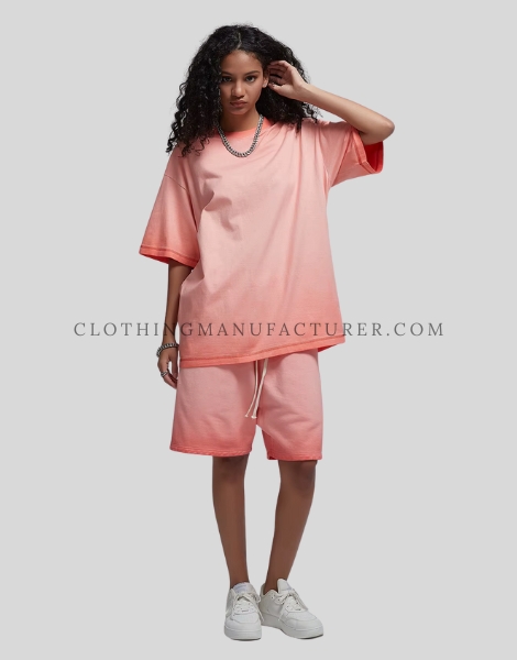 Custom Womens Streetwear Tie Dye T Shirt womens streetwear tie dye t shirt supplier