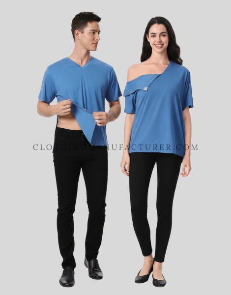 magnetic buttons post surgery recovery shirt supplier