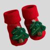 custom christmas tree printed socks