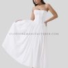 custom corset pleated spaghetti strap dress