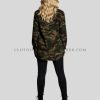 camouflage printed shacket for women manufacturer