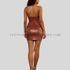 cocktail spaghetti strap dress manufacturer