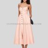 linen spaghetti strap dress manufacturer