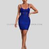 mesh cutouts spaghetti strap dress manufacturer