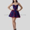 custom floral printed spaghetti strap dress