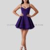 custom knee length spaghetti strap dress