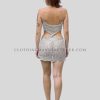 custom spaghetti strap beach dress