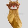 3d cartoon printed christmas socks supplier