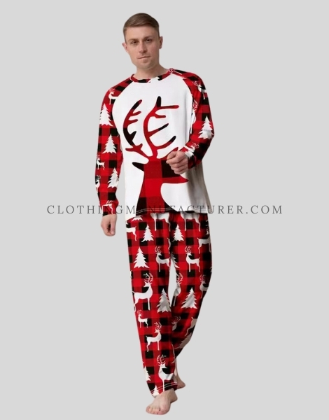 cartoon print christmas for men supplier