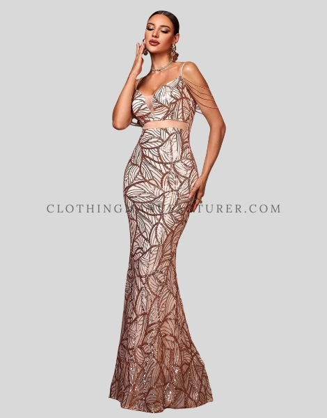 cross lace-up spaghetti strap dress supplier
