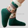 fleece lined christmas socks supplier
