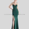 heart neck spaghetti strap dress supplier
