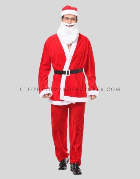 mens santa costume for christmas supplier