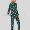 wholesale womens christmas snowflake sleepwear clothes