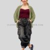 baggy denim cargo for women manufacturer