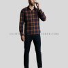checkered flannel shirt for men manufacturer