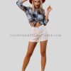 fashionable flannel shirt for women manufacturer