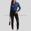 fringe denim shirt for women manufacturer