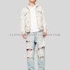 mens fashionable denim jacket manufacturer