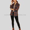 plaid flannel shirt for women manufacturer