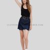 regular fit jeans mini skirt manufacturer