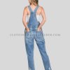 ripped denim jumpsuit manufacturer