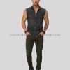 sleeveless denim shirt for men manufacturer