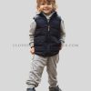 sleeveless puffer jacket for kids manufacturer