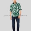 tie dye denim shirt for men manufacturer