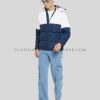 two-tone puffer jacket for men manufacturer