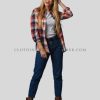 button-down flannel shirt for women supplier