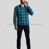checkered flannel shirt for men supplier