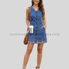 fashionable denim dress supplier
